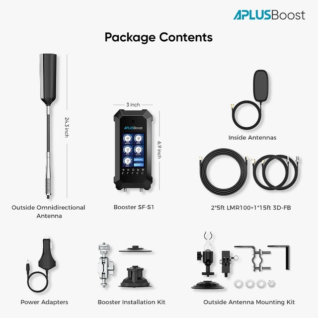 NEW RV 5G Phone Booster Smart HD Display All US/Canada Carriers - photo 2