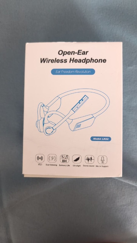 Brand new Bone Conduction Open Ear Wireless Headphones, Mic Boom - photo 3