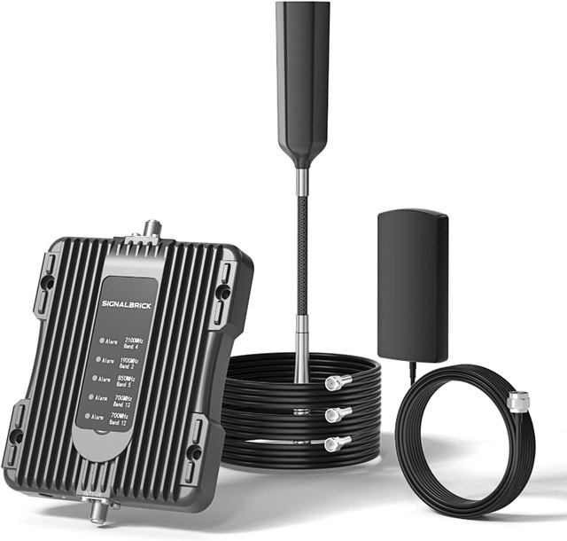 NEW 5G/4G LTE/3G Cell Phone Booster, All Canada Carriers, w/LCD