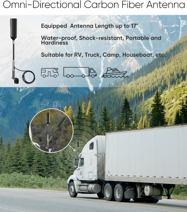 NEW 5G/4G LTE/3G Cell Phone Booster, All Canada Carriers, w/LCD - photo 3