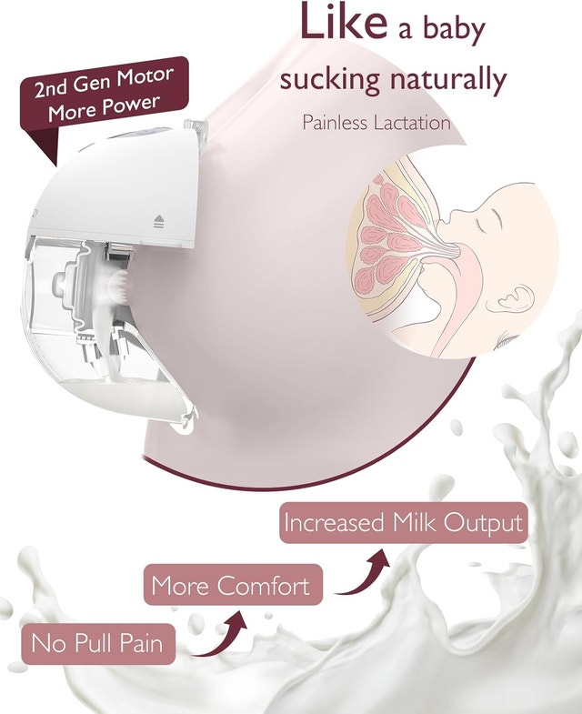 Momcozy Wearable Breast Pumps - 2 Pack - photo 2