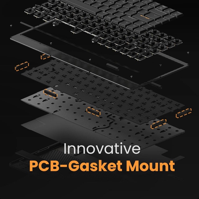 LOFREE Edge Low Profile Mechanical Keyboard - Volcano Grey - photo 5