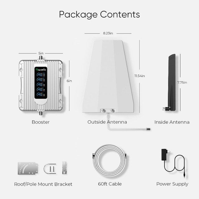 5G Cell Phone Booster w/ Smart LCD - All Canada Carriers - photo 2