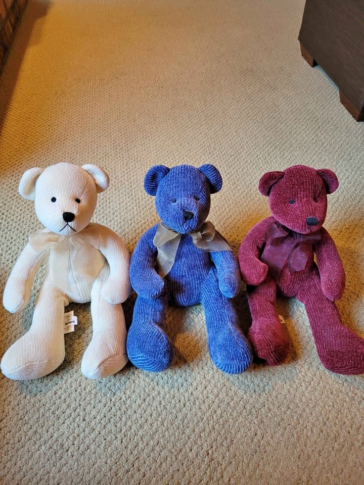 Pier 1 Chenille Teddy Bears