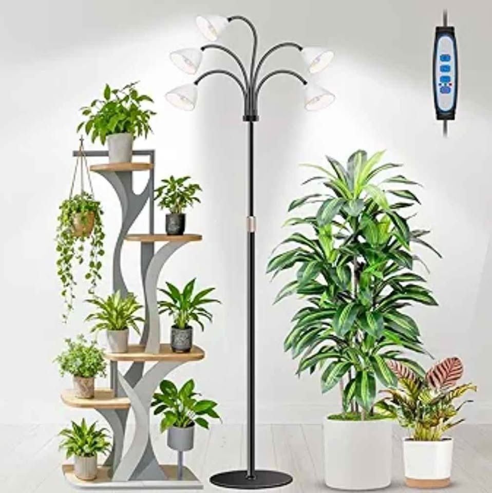 5 Head Adjustable Grow Light - New