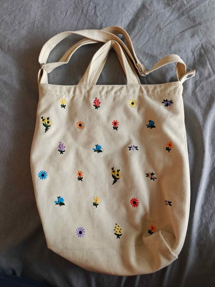 Baggu Tote Bag Reusable, Stylish & Durable. Eco-Friendly Shoppin - photo 2