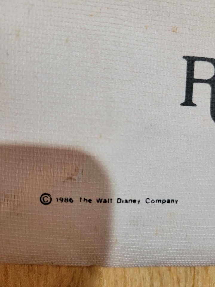 Original Disney bag from 1986 - photo 3