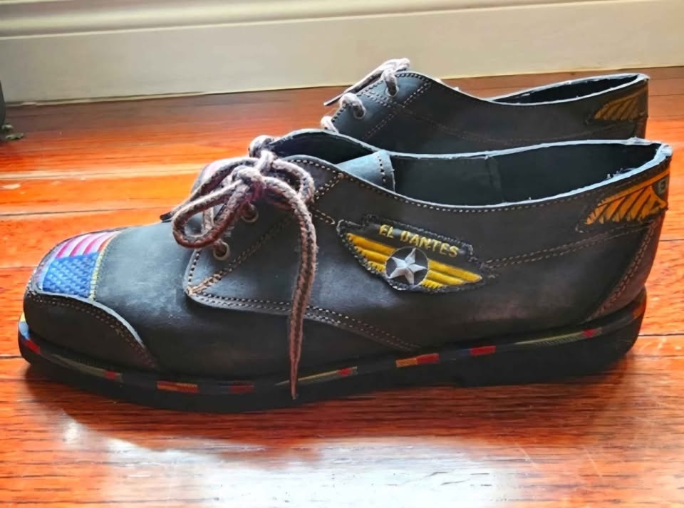 Size 8.5 9 vintage suede El Dantes sneakers - photo 3