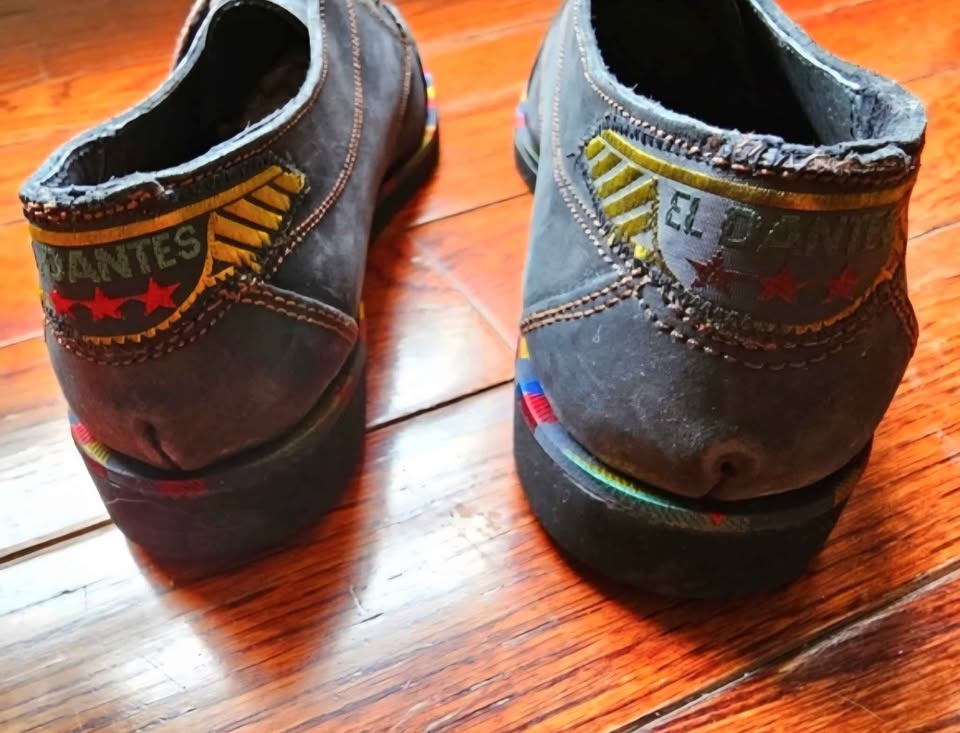 Size 8.5 9 vintage suede El Dantes sneakers - photo 4