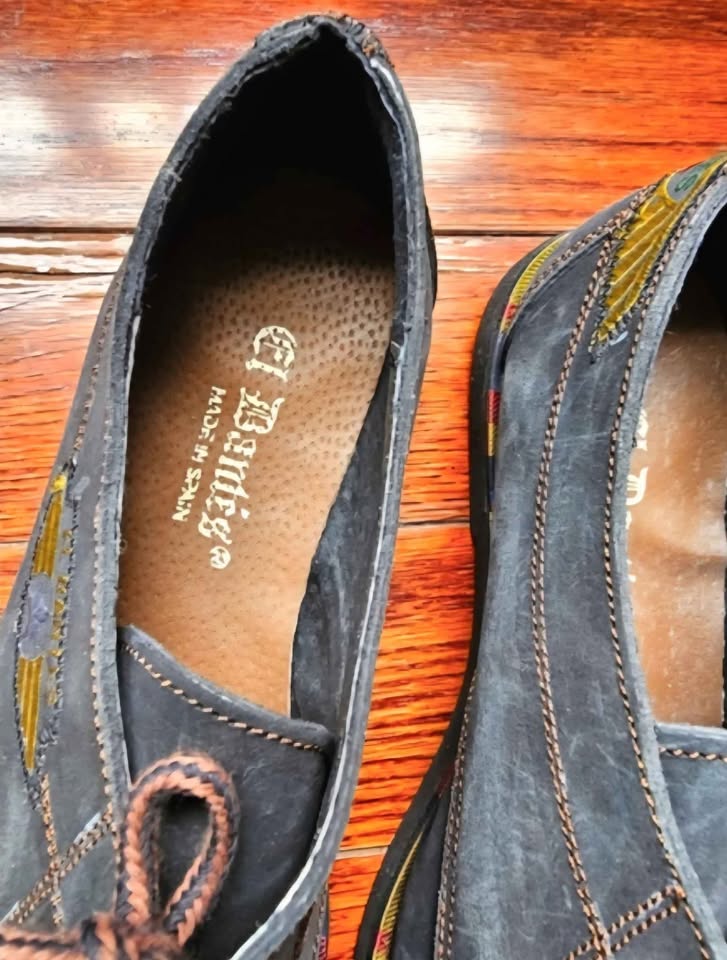 Size 8.5 9 vintage suede El Dantes sneakers - photo 5
