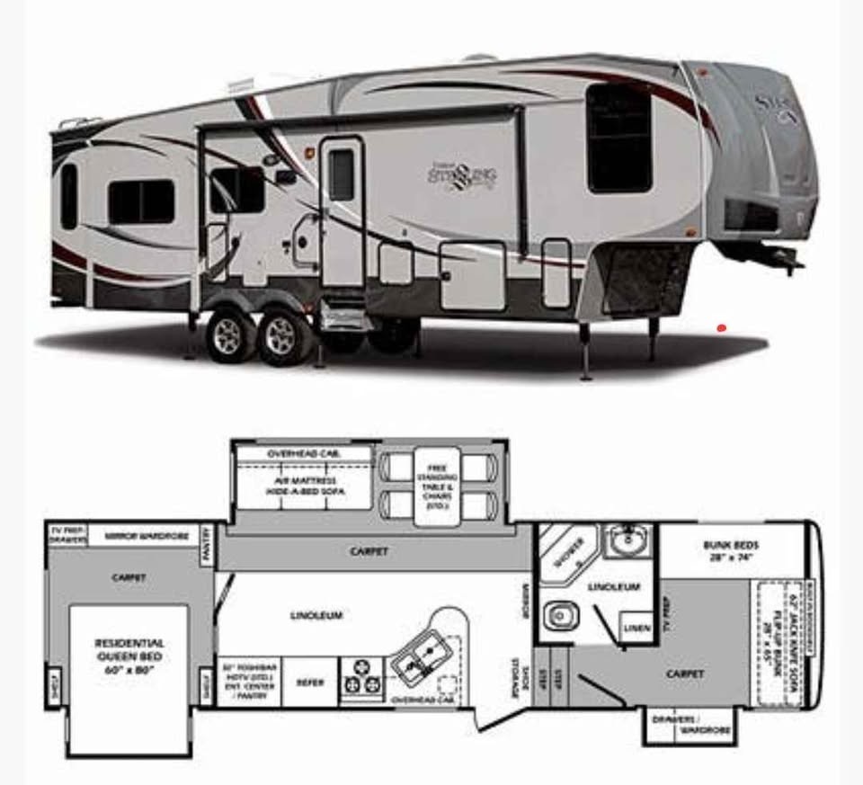 2011 Forest River Wildcat Sterling 32QB Fifth Wheel🥕
