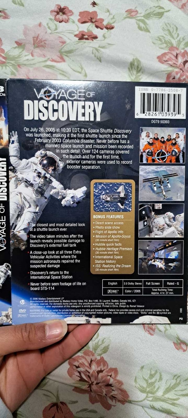 NASA Voyage of Discovery Documentary CD Set - photo 5
