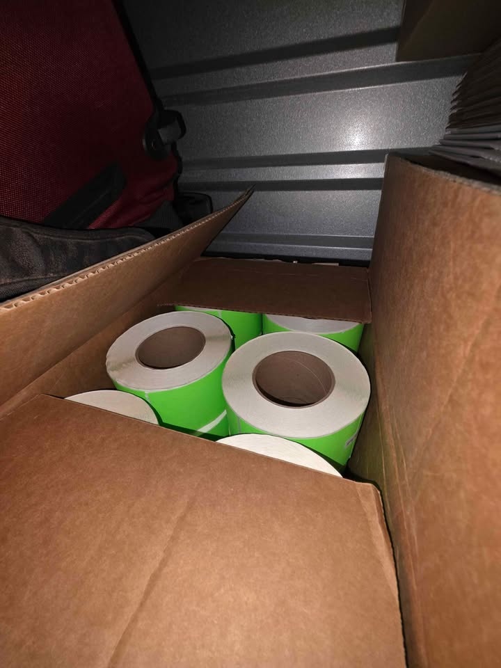 Green Stickers - Approx. 4x2 or 5x3 inches - photo 3