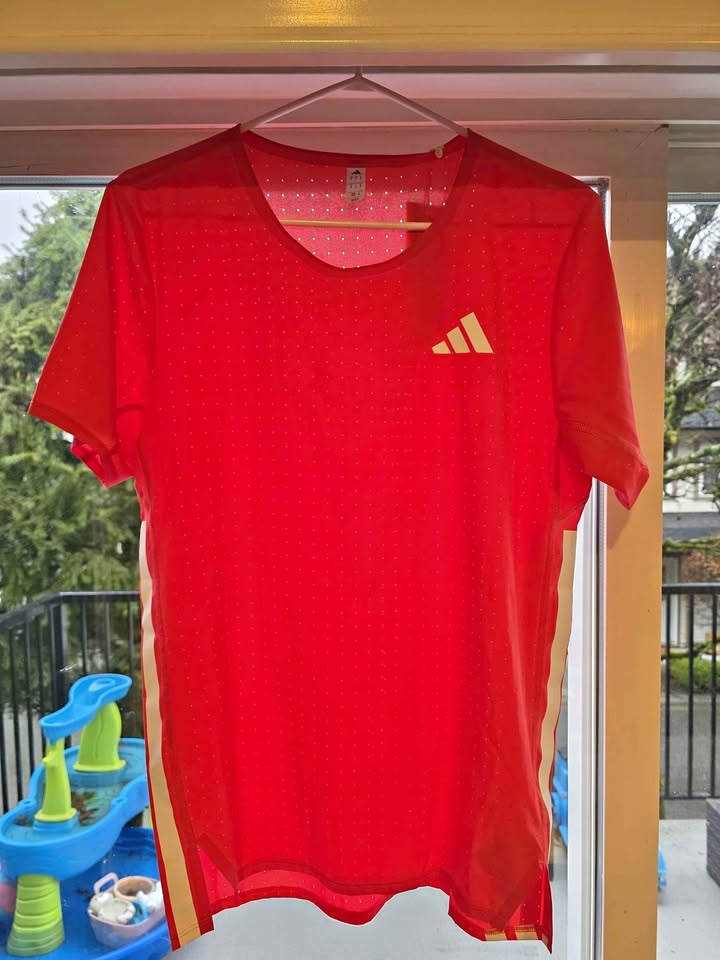 Adidas Adizero Running Tee Shirt - Men's Small