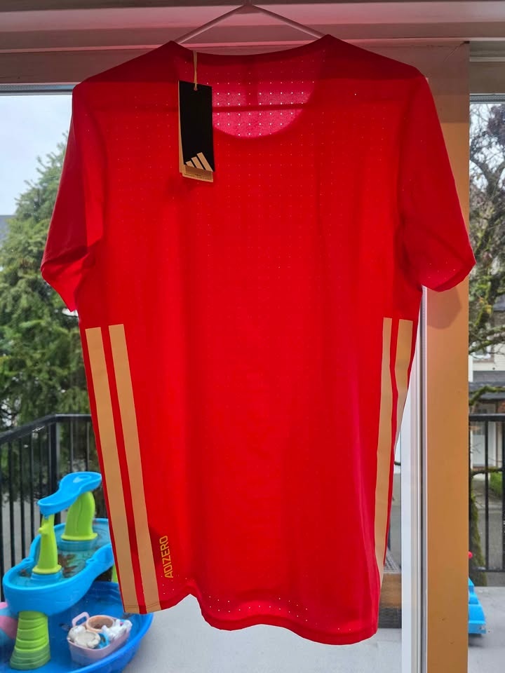 Adidas Adizero Running Tee Shirt - Men's Small - photo 2