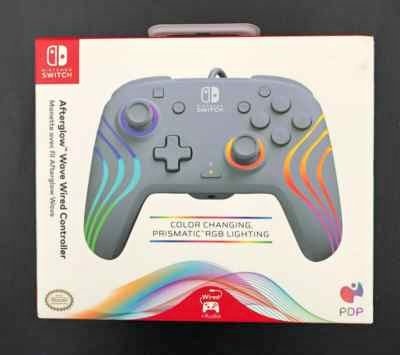 Brand New PDP Nintendo Switch Afterglow Wave Wired Controller -