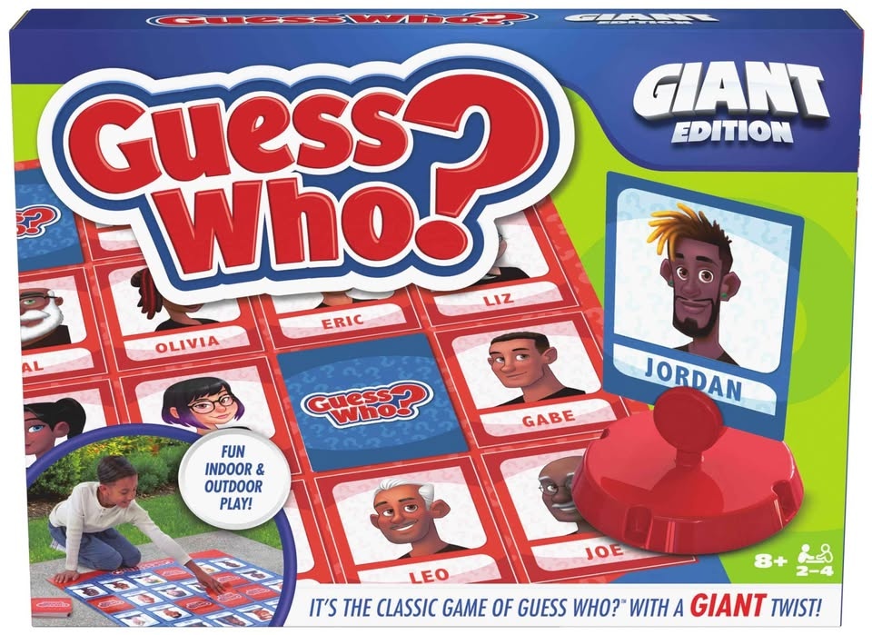 Brand New Giant Guess Who Board Game