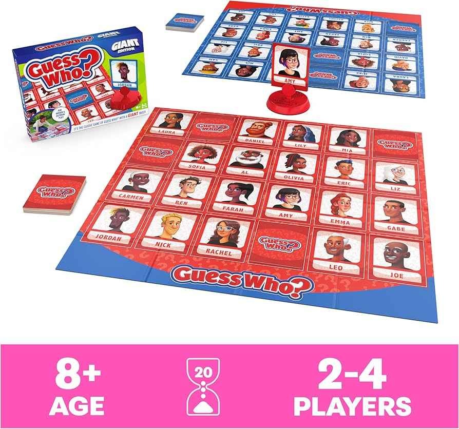 Brand New Giant Guess Who Board Game - photo 2