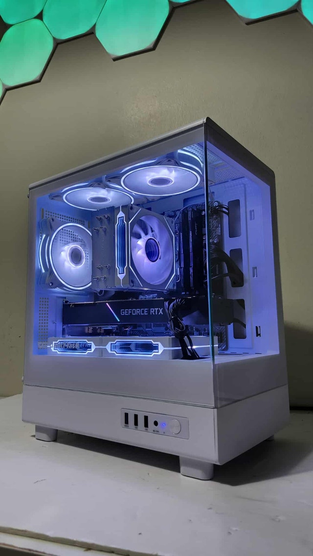 White Gaming PC | i7 9700F / RTX 2080 / 16GB RAM / 1TB SSD - photo 2