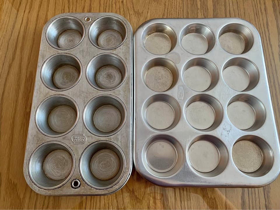 Aluminum Muffin Pans - Both for $10