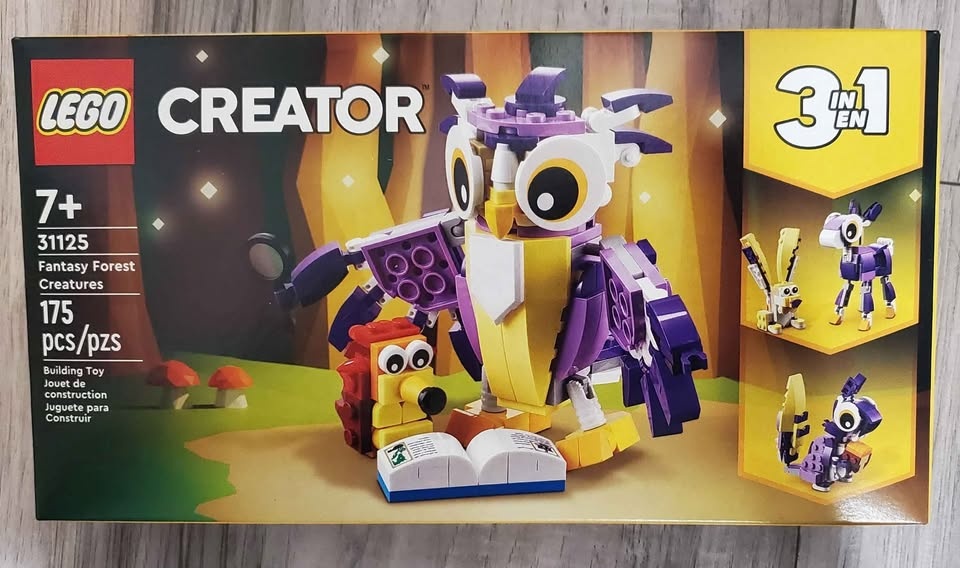 LEGO Creator 31125 Fantasy Forest Creatures
