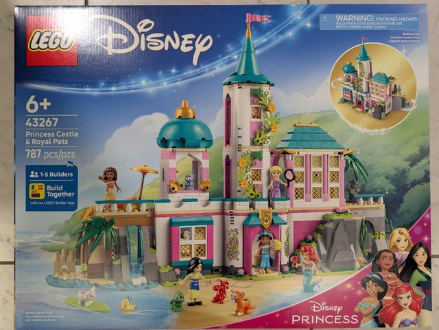 LEGO Disney 43267 Princess Castle & Royal Pets