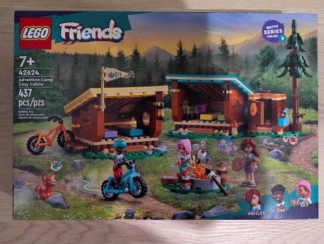 LEGO Friends 42624 Adventure Camp Cozy Cabins