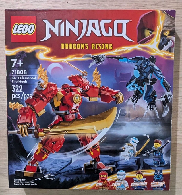 LEGO NINJAGO 71808 Kai's Elemental Fire Mech