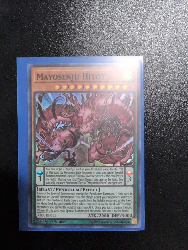 Mayosenju Hitot Yu-Gi-Oh! Card