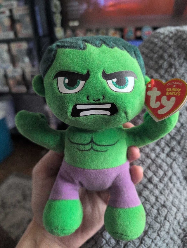 TY Hulk Beanie Baby