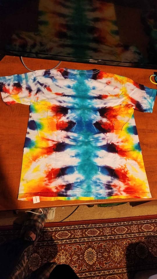 Youth Tie Dye T-Shirts (Sizes XS-XL, Custom Available) - photo 2