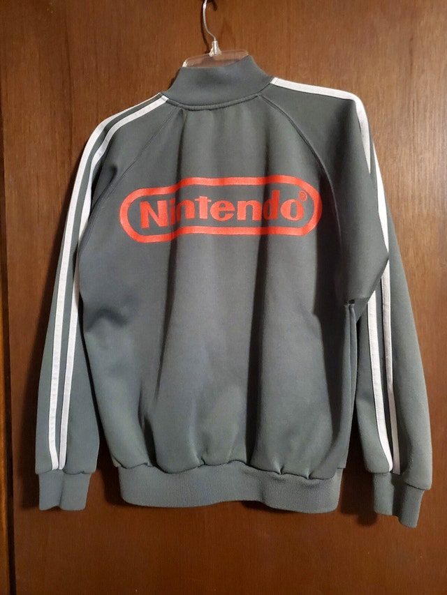 Nintendo 2004 Track Jacket Large - photo 3