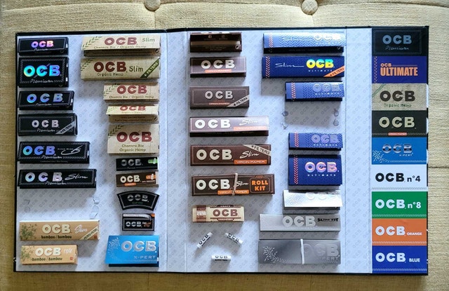 OCB Rolling Paper Album – Limited Collector Set