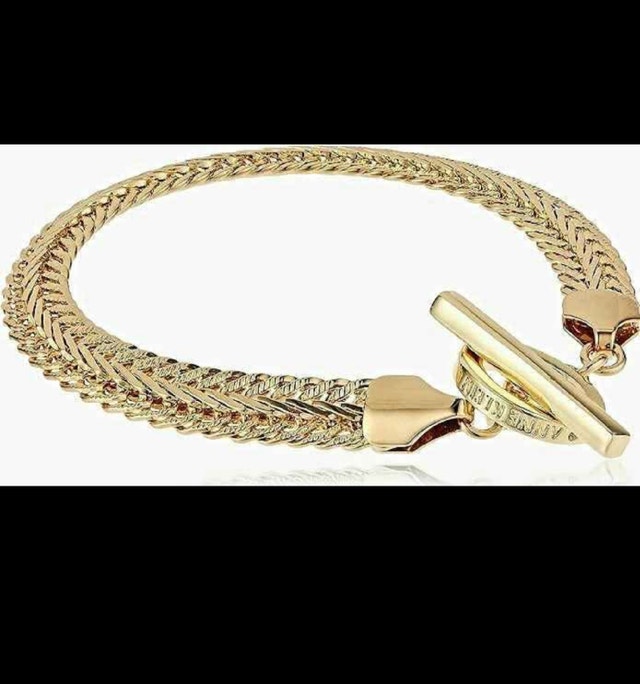 Anne Klein Gold-Tone Chain Bracelet
