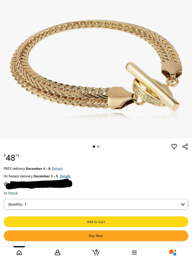Anne Klein Gold-Tone Chain Bracelet - photo 2