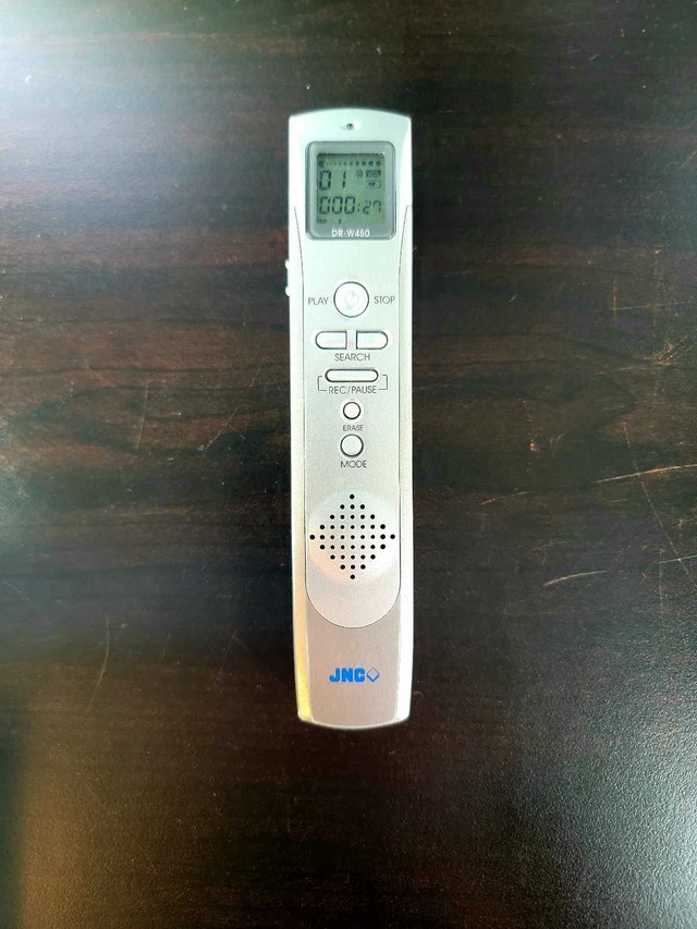 JNC DR-W450 Digital Voice Recorder
