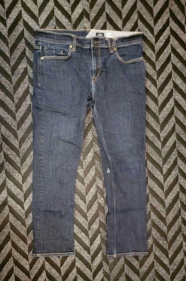 Volcom Vorta Men’s Jeans – Size 36 Slim Straight - photo 2