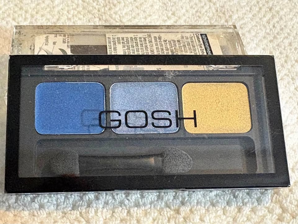 GOSH Eyeshadow 3 Colour Shades & Shimmer Strips
