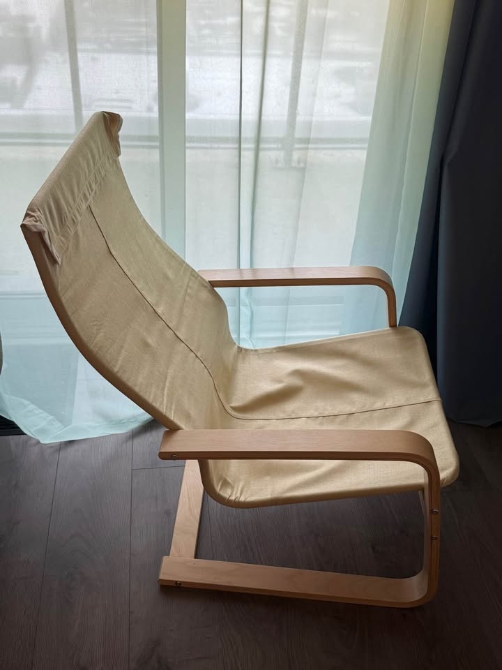 IKEA Armchair + Cushion (Birch/Beige) - Moving Sale 🏠 - photo 5