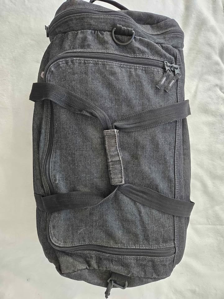 Tracker Black Denim Duffle Bag - photo 2