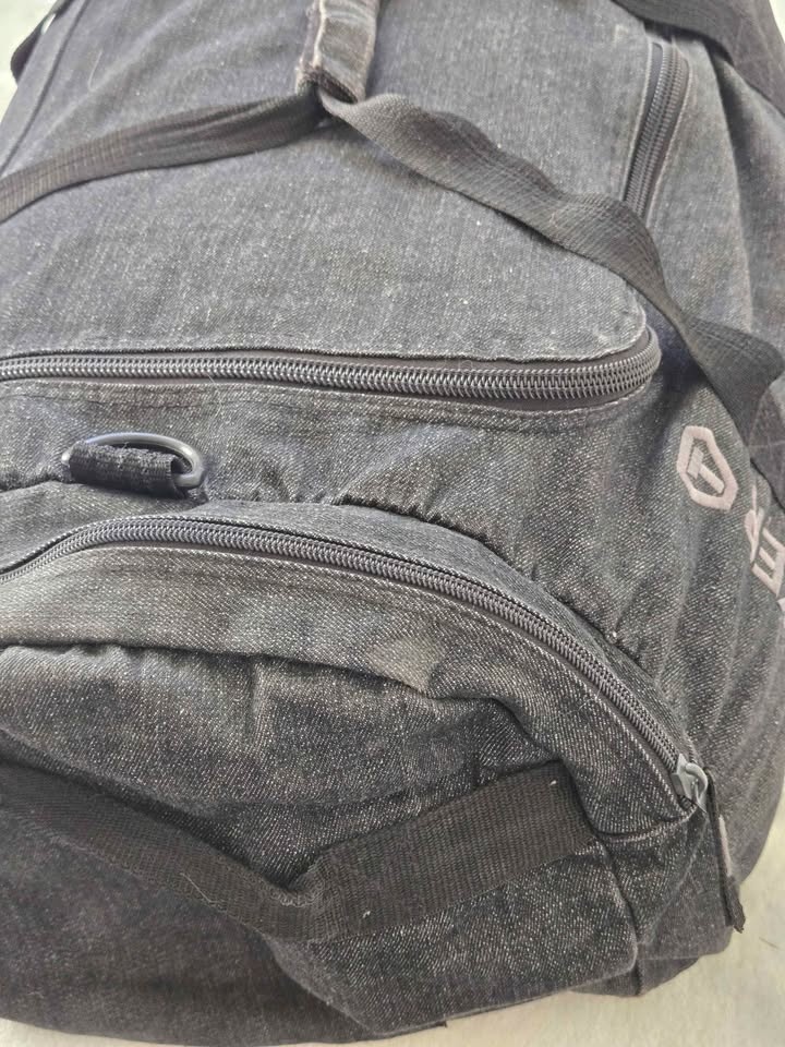 Tracker Black Denim Duffle Bag - photo 3