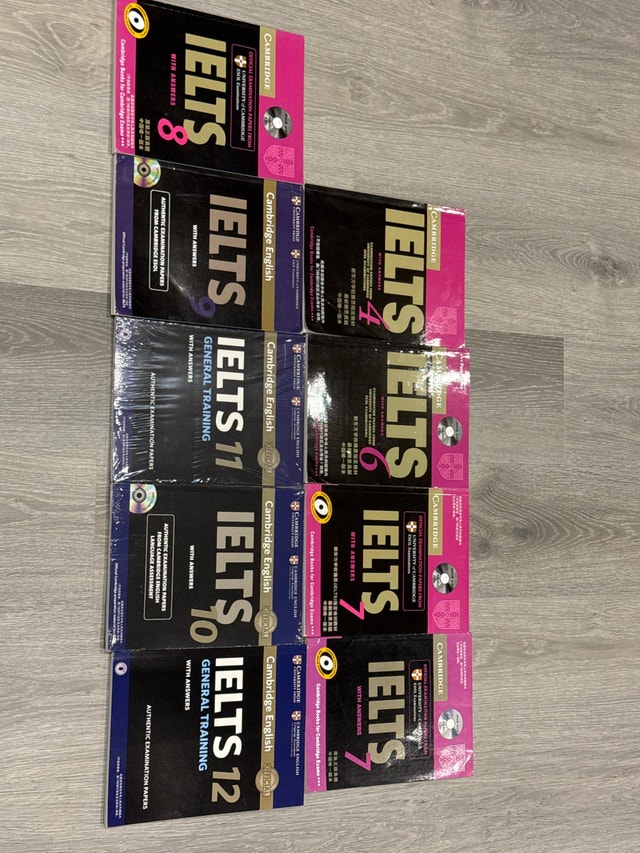 Cambridge IELTS Books 4-12