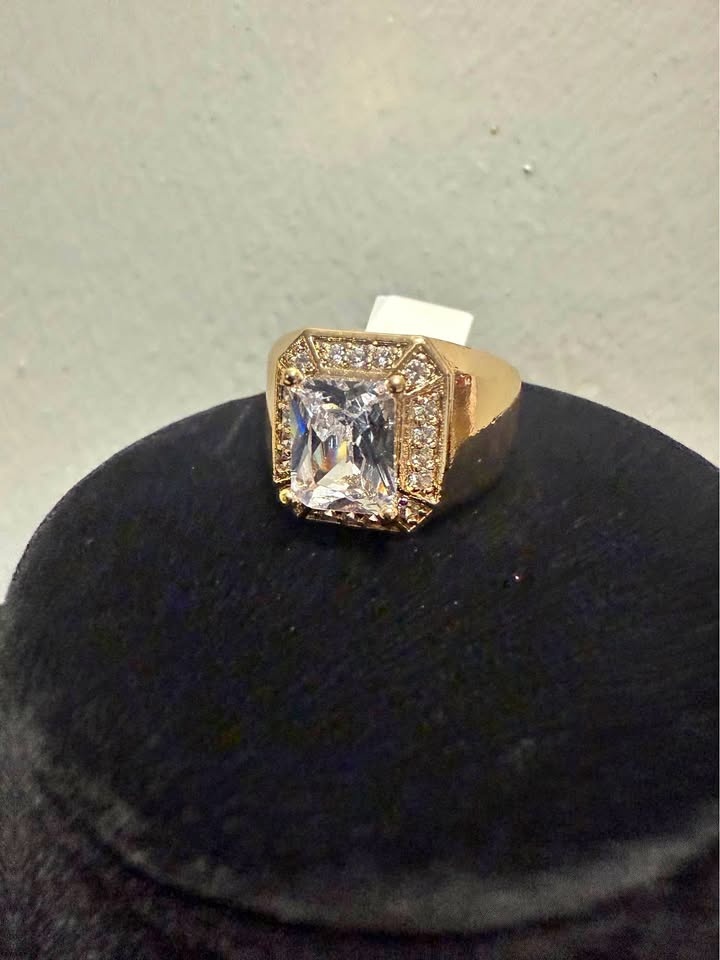 18k Gold Fill Statement Ring