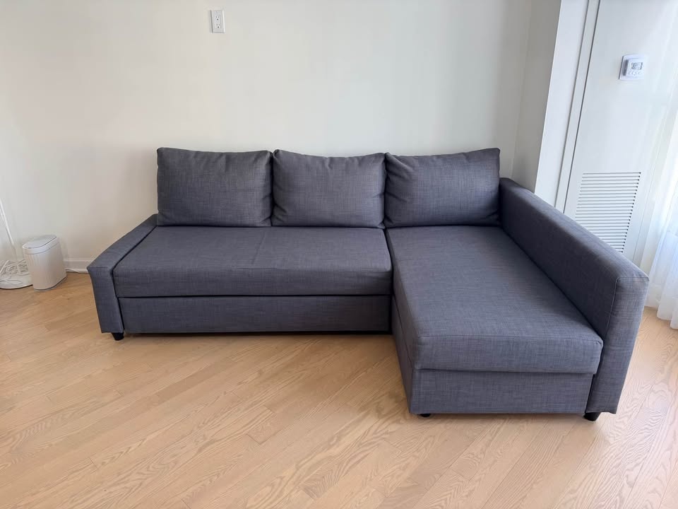 Moving Sale – IKEA FRIHETEN Sleeper Sectional Sofa (Skiftebo dar