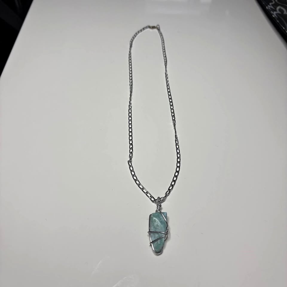 Silver Tone Chain Necklace