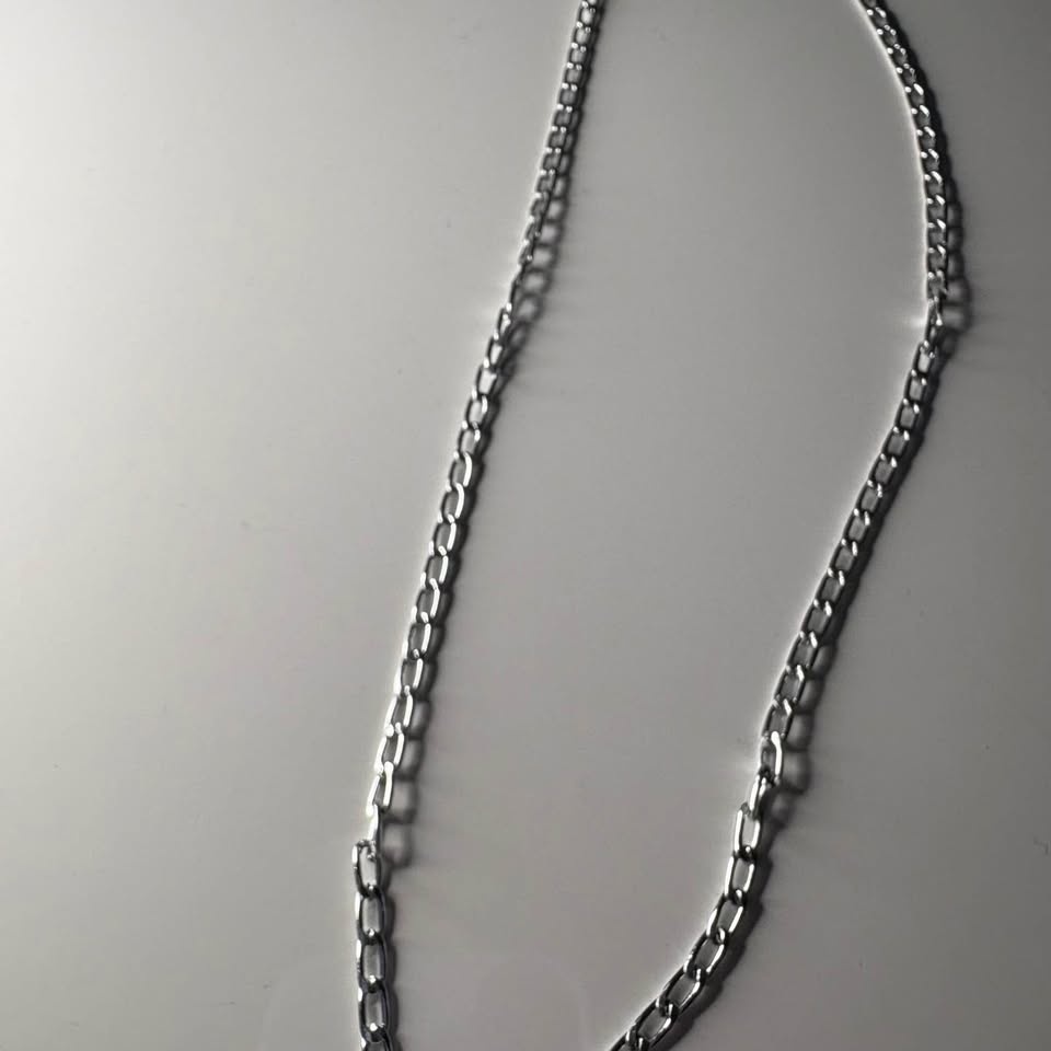 Silver Tone Chain Necklace - photo 2