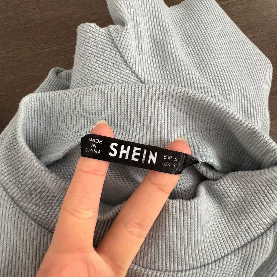 Women's SHEIN Ribbed Mock Neck Top - Size Small - photo 4