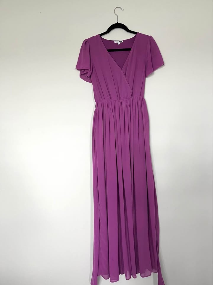 Purple Fashion Nova Dress