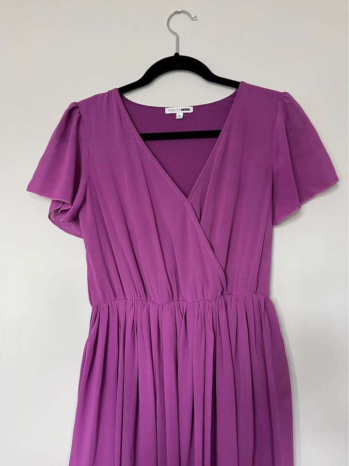 Purple Fashion Nova Dress - photo 2