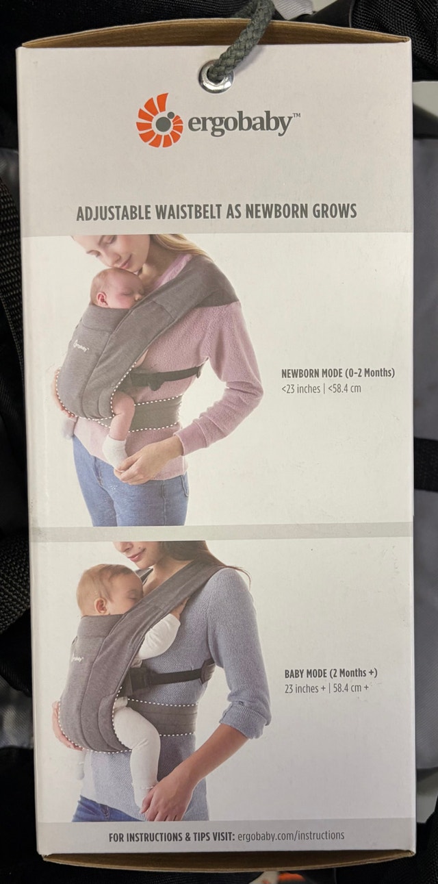 Ergobaby Embrace Newborn+ Baby Carrier - photo 3